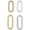 Kong Usa Oval Ring 107 Lacuered Bronze 27 mm, 1.1/16 inch 107270Y00XK - alternate 2